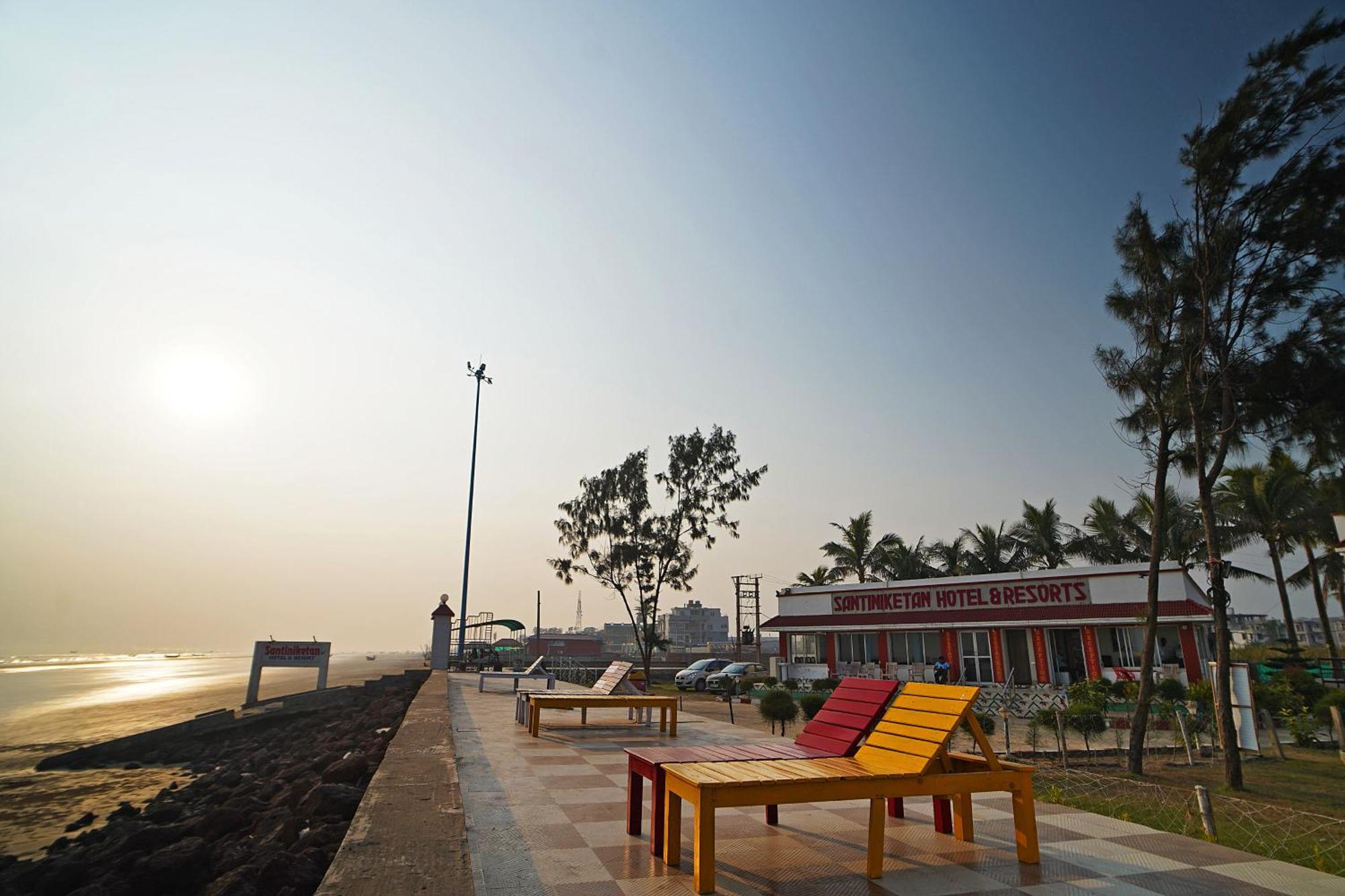 Santiniketan Hotel And Resort !! On Beach Family Resort !! 만다르모니 외부 사진